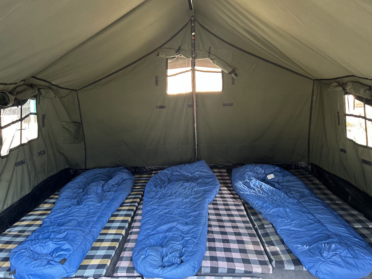 in-TENT-ionally basic