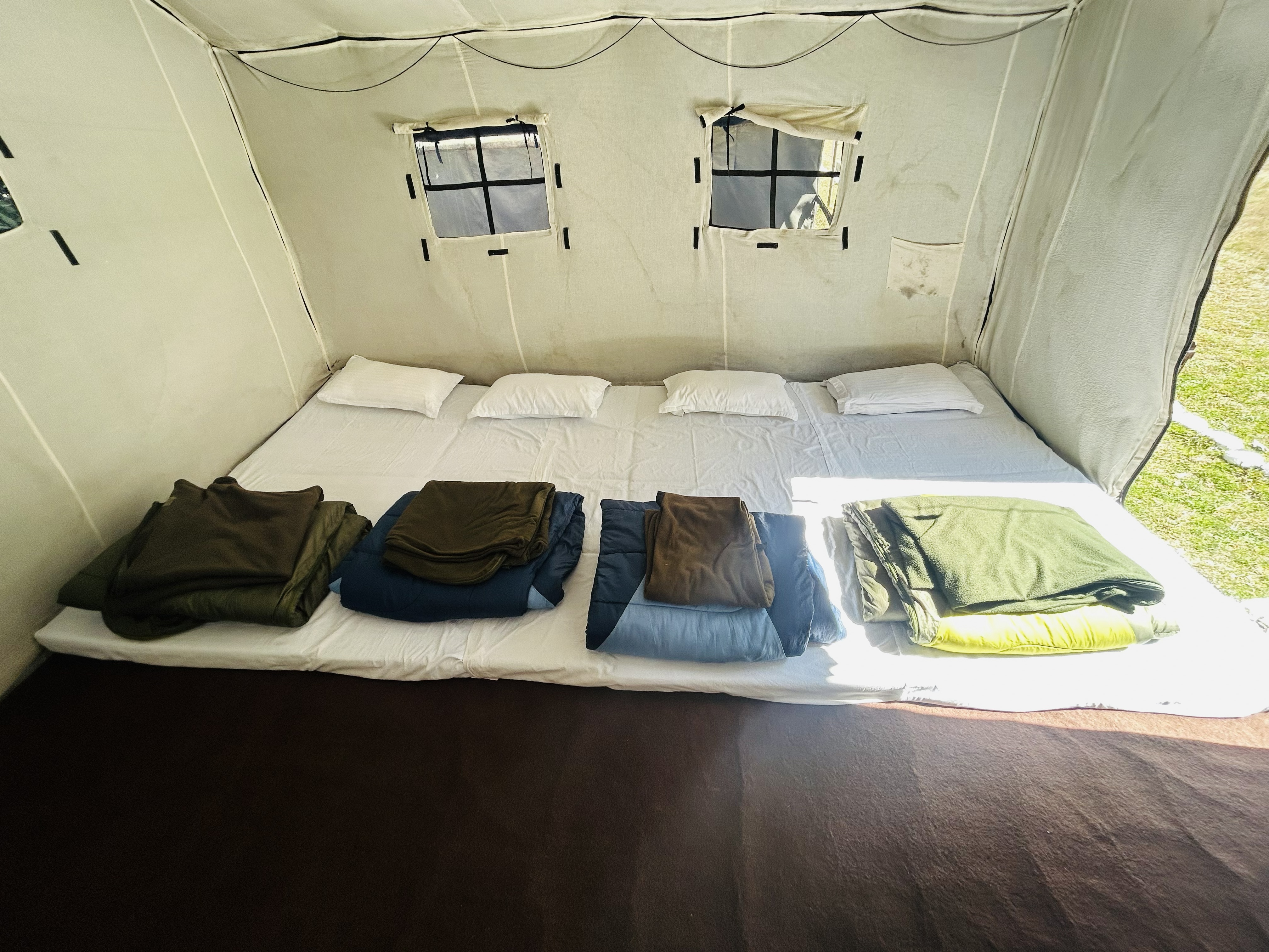 in-TENT-ionally basic